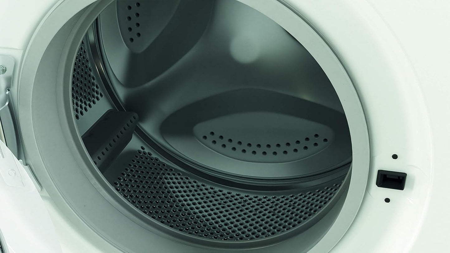 EWC 61051 W IT N - Machine À Laver 6 Kg Libre Installation, Charge Avant. Centrifugeuse 1000 Tours Par Minute - Largeur 59,5 Cm, Profondeur 51,7 Cm, Hauteur 85 Cm, Classe Énergétique F