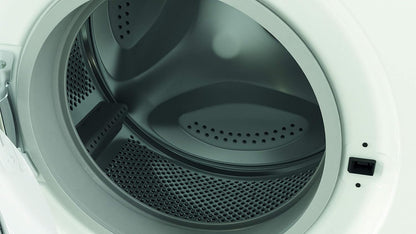 EWC 61051 W IT N - Machine À Laver 6 Kg Libre Installation, Charge Avant. Centrifugeuse 1000 Tours Par Minute - Largeur 59,5 Cm, Profondeur 51,7 Cm, Hauteur 85 Cm, Classe Énergétique F