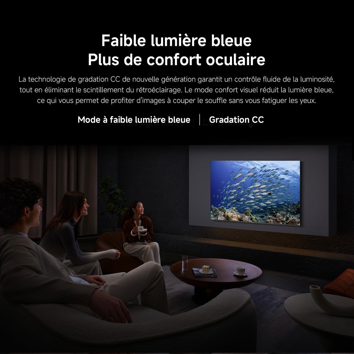 XIAOMI TV F Pro 75, 190 Cm (75 Pouces), 4K UHD QLED, Smart TV, Fire OS8, Contrôle Vocal Alexa, HDR10+, 60Hz Avec 120Hz Game Boost Mode, MEMC, 2Go+32Go, Compatible Avec Apple Airplay