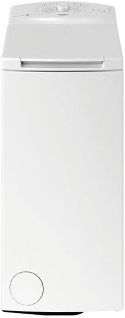 Whirlpool Lave-Linge Top 6Kg 1200 Tours/Min - TDLR6240LFR/N, Charge Supérieure, Blanc