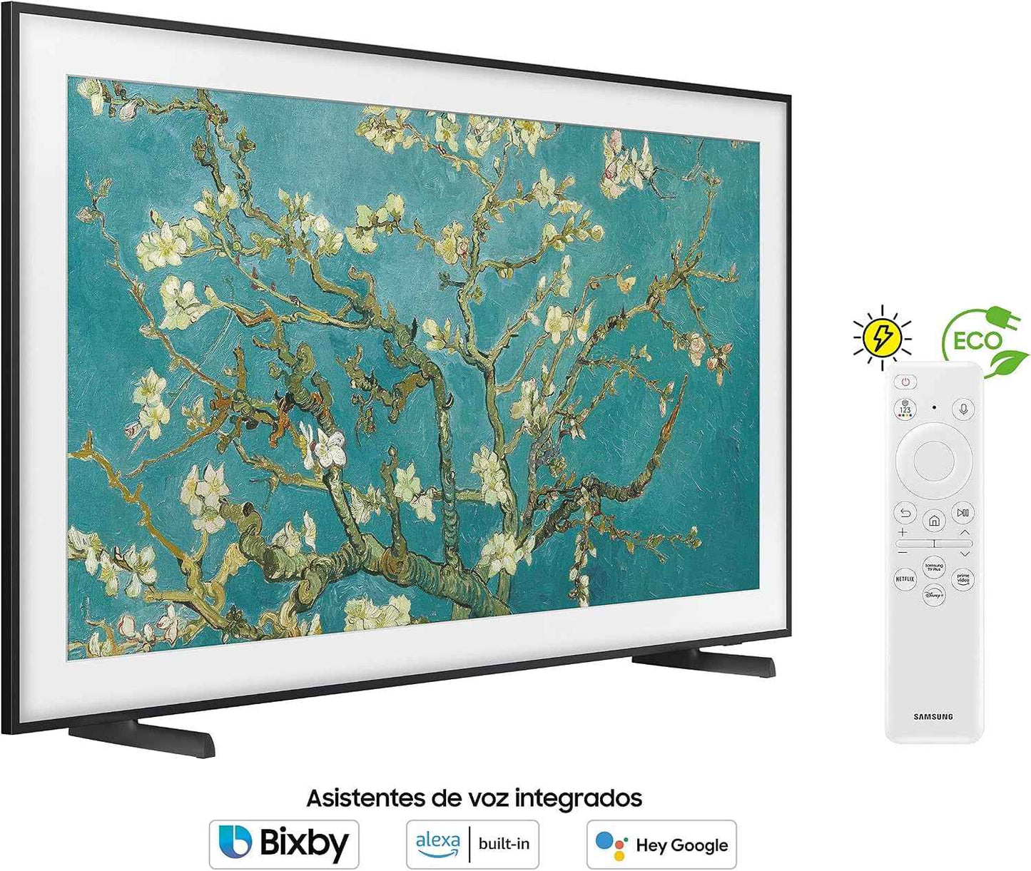 TV the Frame 2023 32 Pouces QLED TQ32LS03C, Écran Full HD Sans Reflets, Téléviseur Cadre Photo, Smart TV, Accès Art Store, Technologies OTS Lite Et Q-Symphony, Accroche Murale Et Pieds Inclus