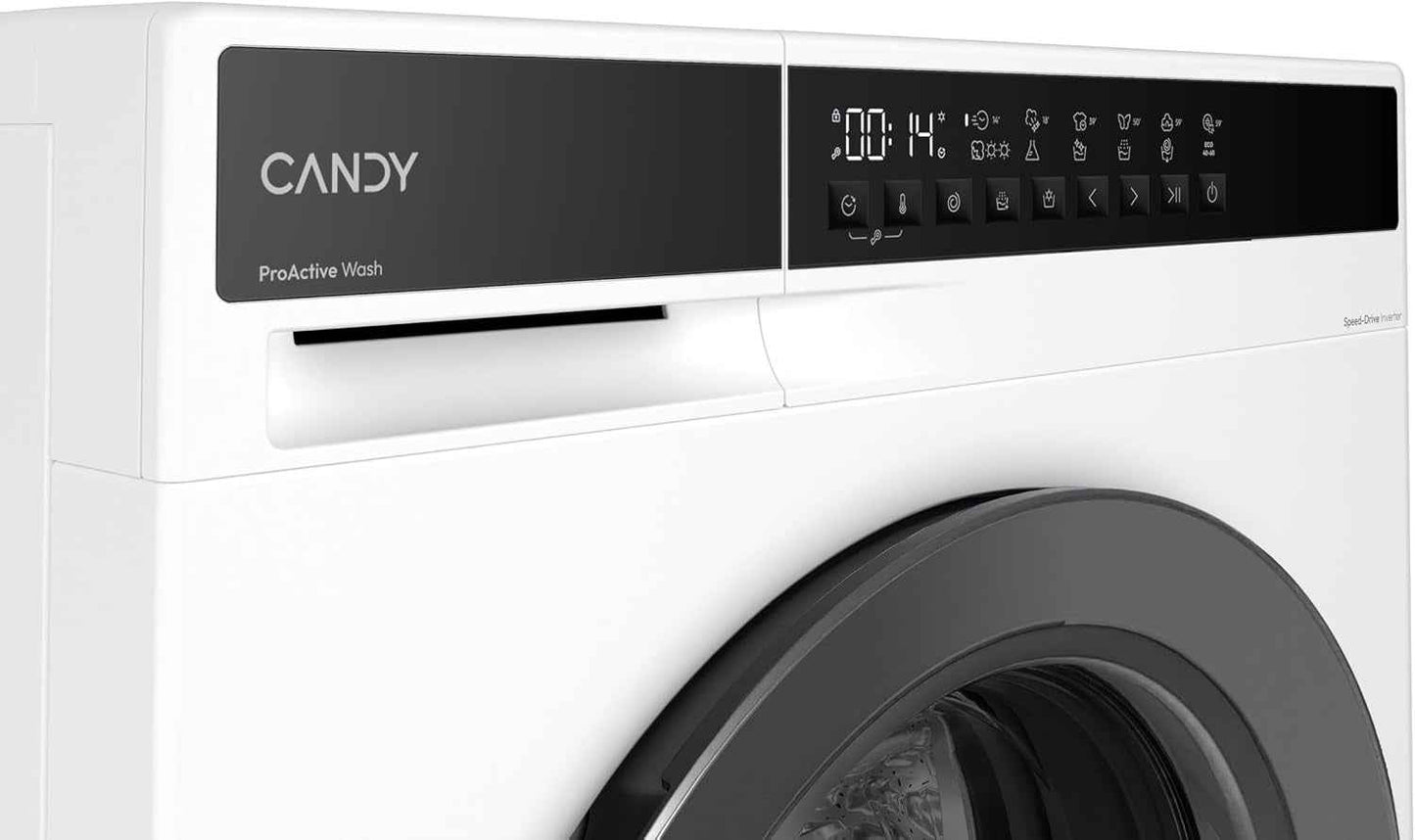 Lave-Linge Séchant  EWY 4106G8‑S – 10 Kg Lavage / 6 Kg Séchage – 1400 Trs/Min – Moteur Inverter Silencieux – Proactive Ecowash – Fonction Vapeur – Classe A/D