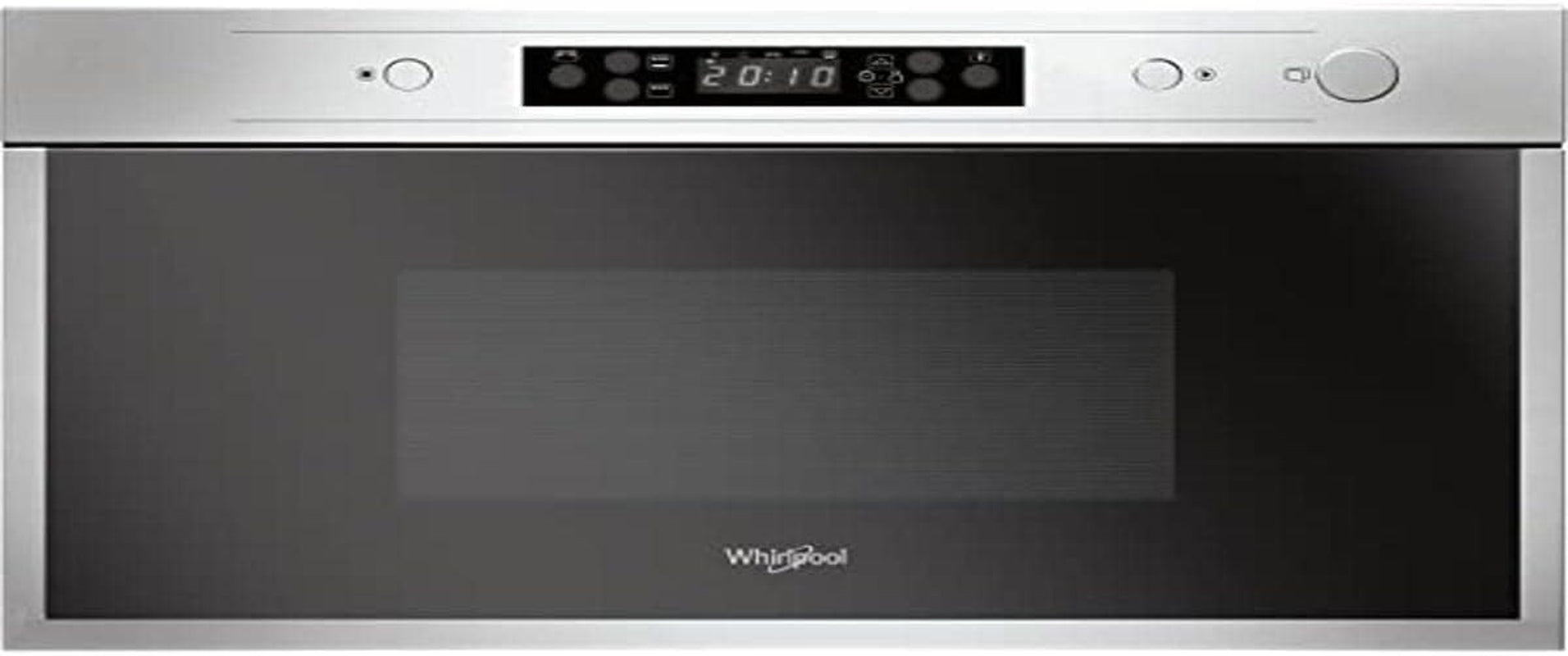 Whirlpool AMW 442/IX Intégré 22L 750W Acier Inoxydable Micro-Onde - Micro-Ondes (Intégré, 22 L, 750 W, Acier Inoxydable, 700 W, 25 Cm)