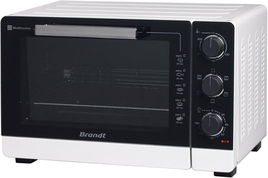 - FC405MW - Mini Four Posable Et Compact 2100 W – Capacité 40L - Multifonction Avec 5 Modes De Cuisson - Cuisson Homogène - Double Vitrage – Blanc