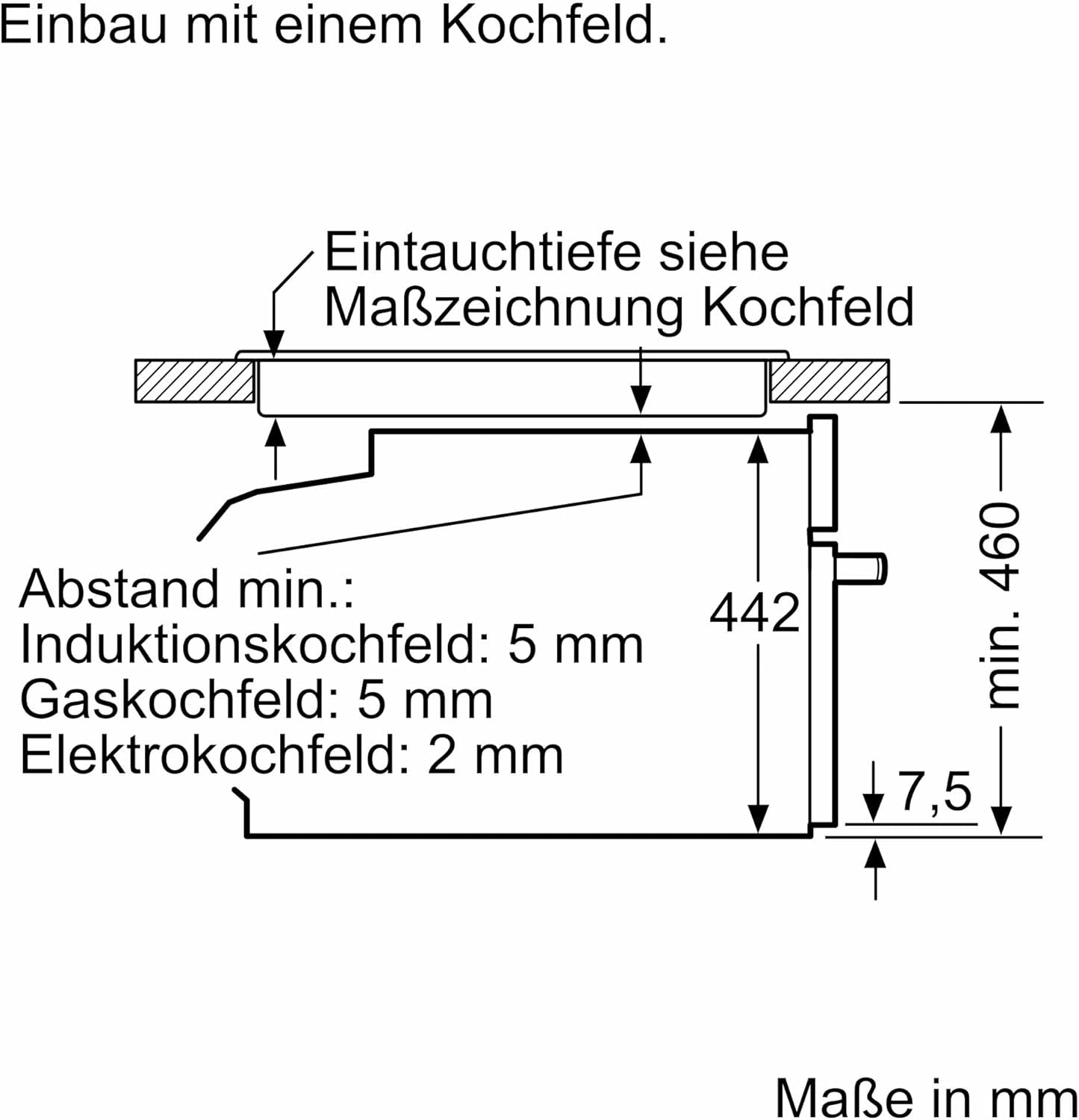 Four Combiné Micro-Ondes Encastrable Softclose -  SER8 CMG7241B1 Noir - Vol Four 45L - 16 Modes Cuissons - 455 X 594 X 548