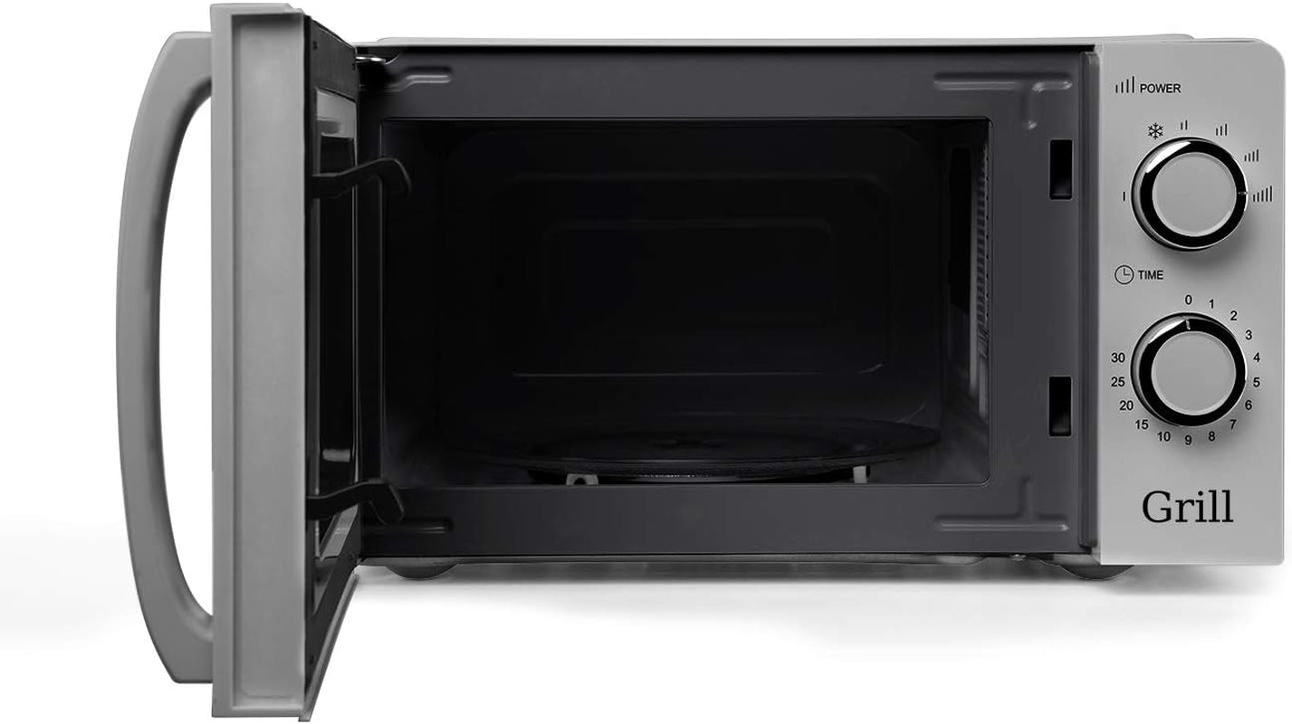 Mig 2138 - Four À Micro-Ondes Avec Grill, 20 L De Capacité, 5 Niveaux De Fonctionnement Et 3 Fonctions Combinées, Minuterie Jusqu’À 30 Min, 700 À 900 W