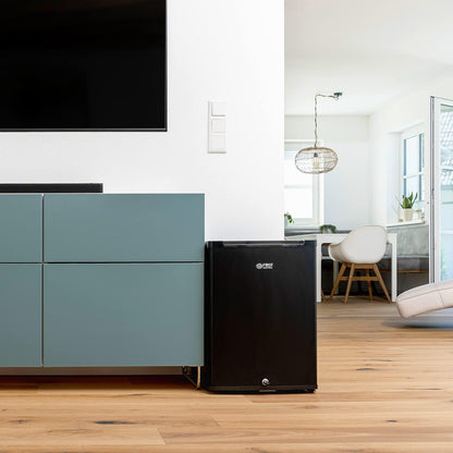TZS First Austria Mini Frigo De Chambre 40L - Petit Frigo Silencieux Sans Congélateur, Réfrigérateur À Boissons Avec Clé, Butée De Porte Interchangeable, Idéal Pour Hôtel