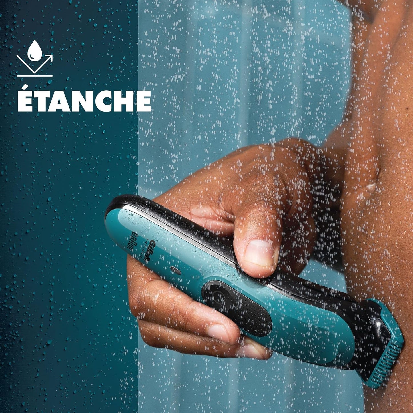 Intimate Tondeuse Electrique Pour Homme | Conçue Pour La Zone Intime, Pour Tailler Facilement, Lames En Métal
