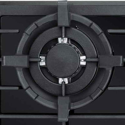 KCG 6394 Turbo, Plaque De Cuisson Au Gaz 60 Cm, Verre Noir Exclusif - Autonome - Plaque De Cuisson - 4 Brûleurs De Haute Qualité -3,8 Kw - Brûleur WOK - Gaz Naturel Et Propane Possible