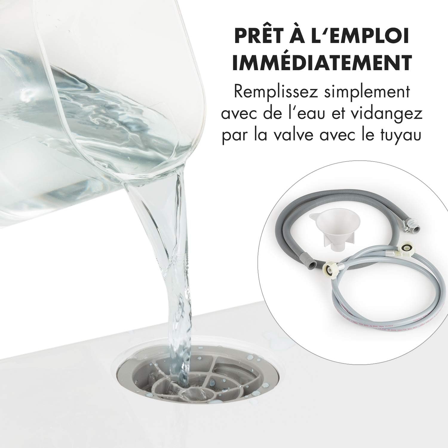 Mini Lave Vaisselle De Table 2 Couvert, Silencieux, 7 Programmes De Lavage, Compact, Portable, Facile À Installer Pour Maison, Bureau