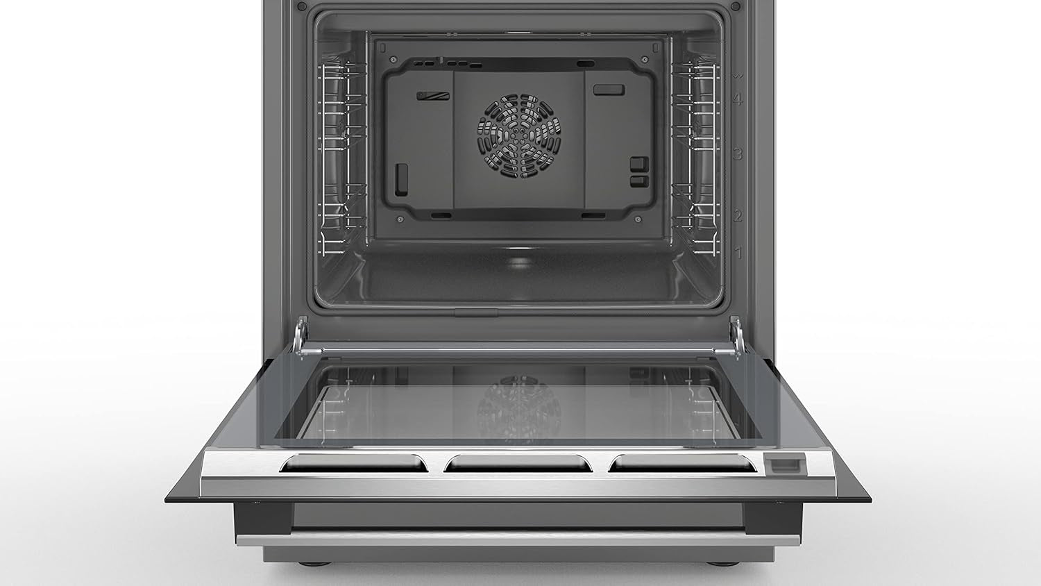 HXS79RJ50 Série 6 - Cuisinière Indépendante À Gaz Et Four Électrique - Pyrolyse - 63L - Inox