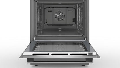 HXS79RJ50 Série 6 - Cuisinière Indépendante À Gaz Et Four Électrique - Pyrolyse - 63L - Inox
