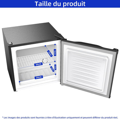 CSD31D4E, 2 En 1, Double Usage En Mode Mini Réfrigérateur Ou Congélateur 31L, Congélation 4 Étoiles, Silencieux, Porte Réversible, Thermostat Réglable