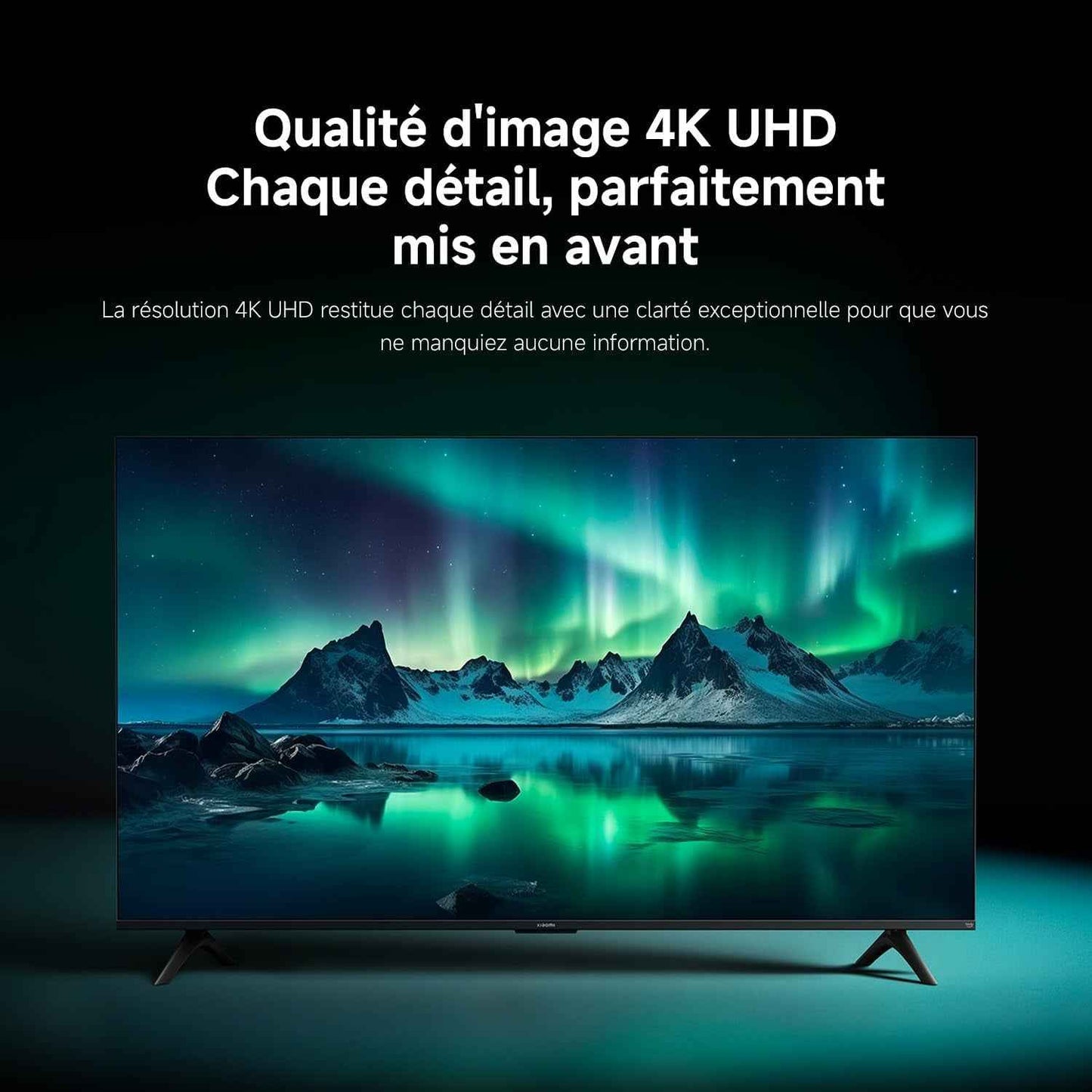 XIAOMI TV F 65, 165 Cm (65 Pouces), 4K UHD, Smart TV, Fire OS8, Contrôle Vocal Alexa, HDR10, MEMC, 60Hz Avec 120Hz Game Boost Mode, 2Go+32Go, Compatible Avec Apple Airplay