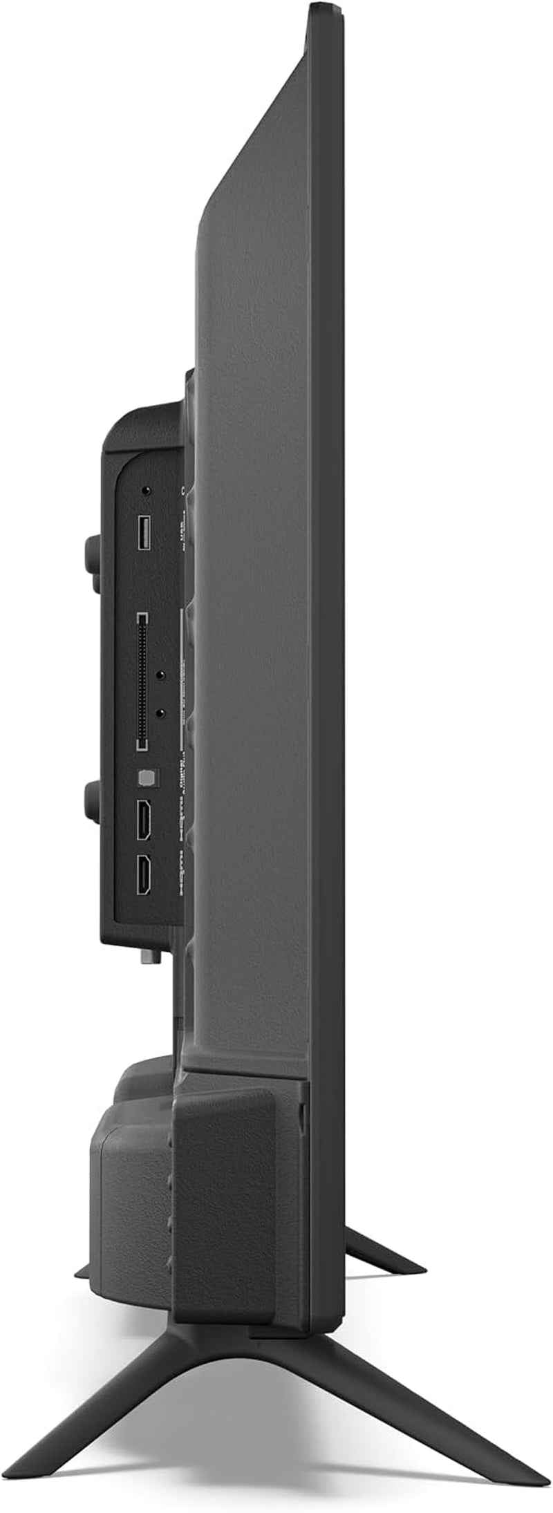 TV 32 Pouces LED HD Ready Avec Lecteur DVD Intégré – Triple Tuner DVB-T2/S2/C, USB Enregistrement, 3X HDMI, Non Smart, Design Compact