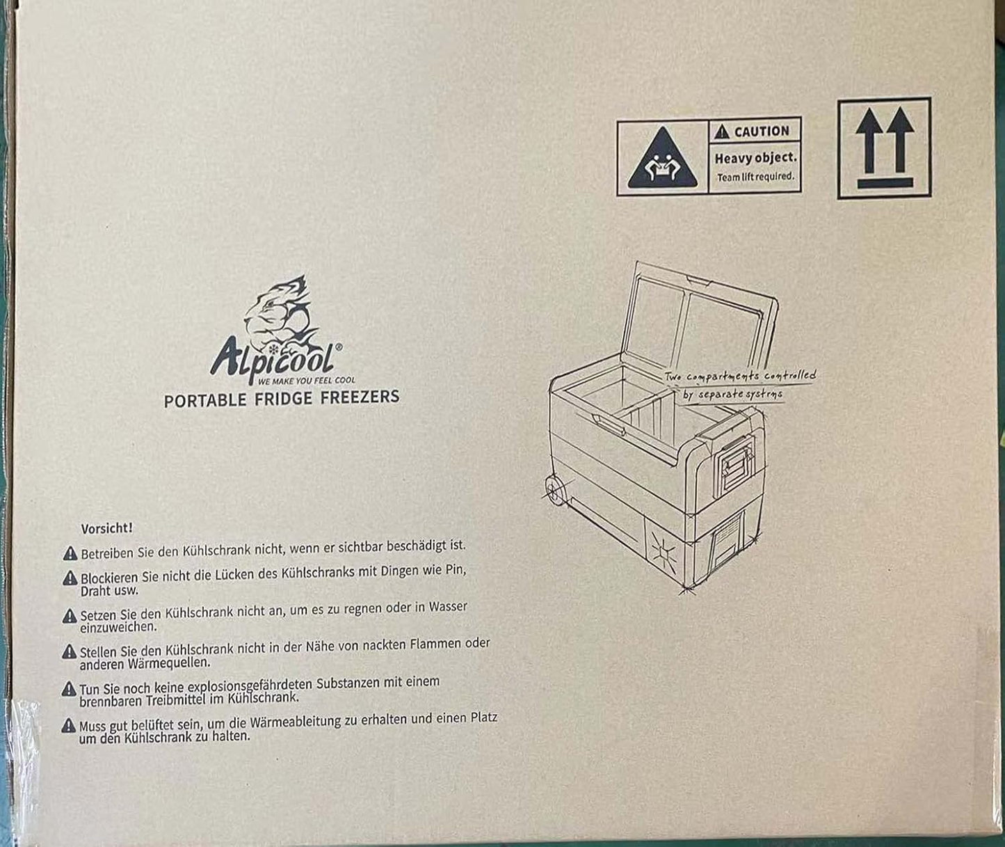 T60 60L Glaciere Électrique À Compression, 12/24V Réfrigérateur De Voiture Portable Congélateur Et Réfrigérateur Pour Maison, Dortoir, Camping