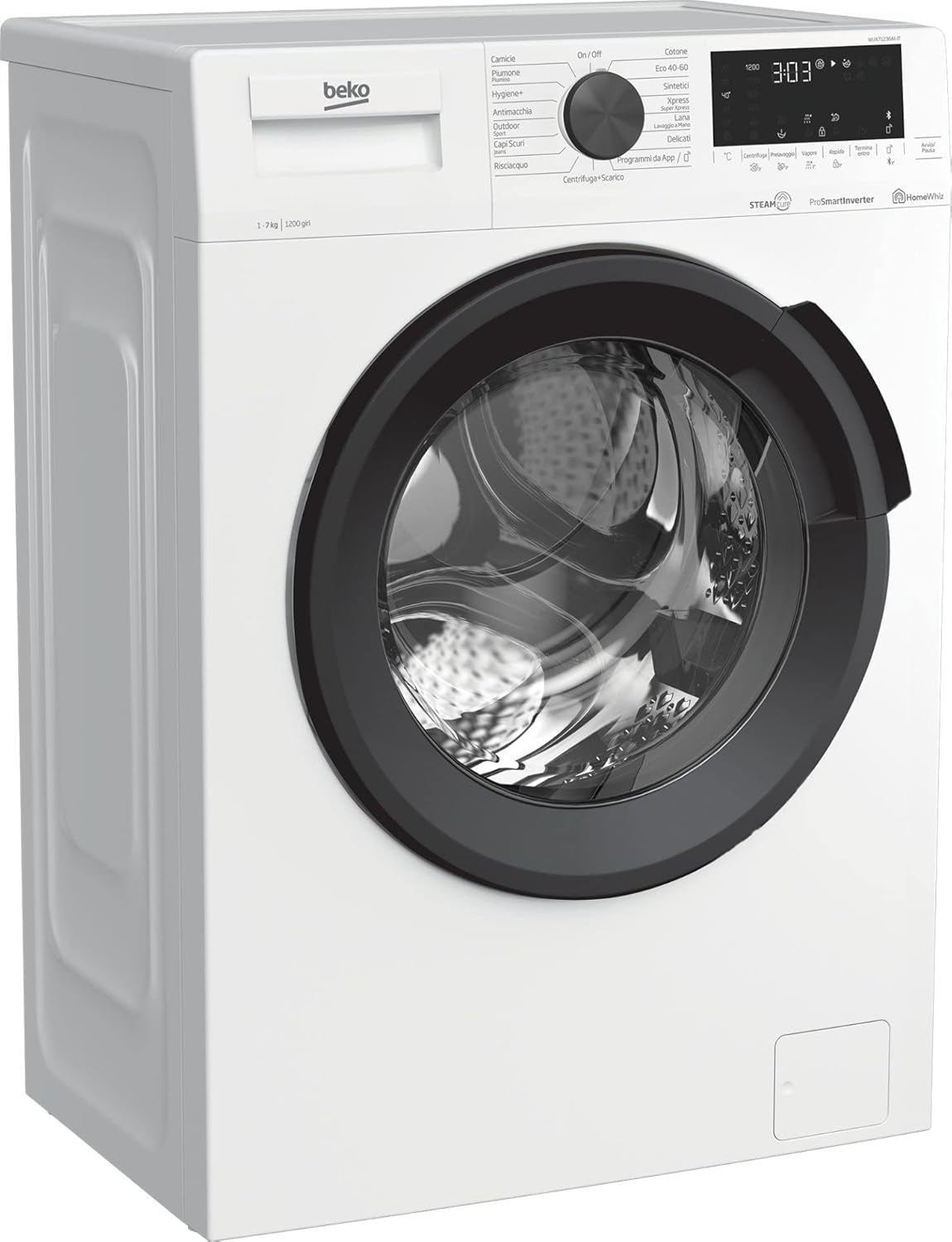 Lavatrice Libera Installazione Beko WUX71236AI-IT