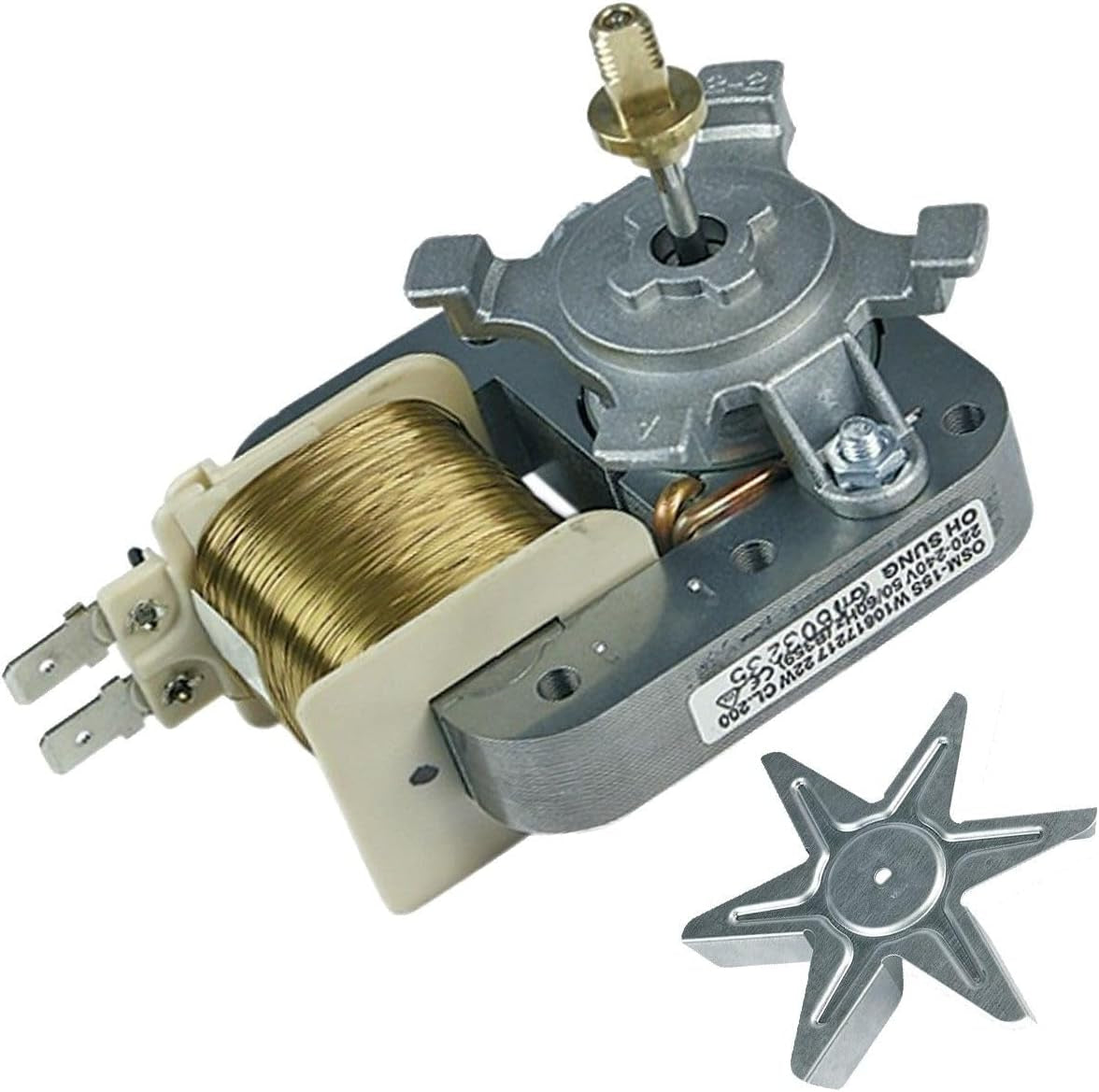Moteur Ventilateur D'Origine Four, Cuisinière 481010781691, 481236118604 WHIRLPOOL Four, Cuisinière 481010781691, 481236118604 WHIRLPOOL