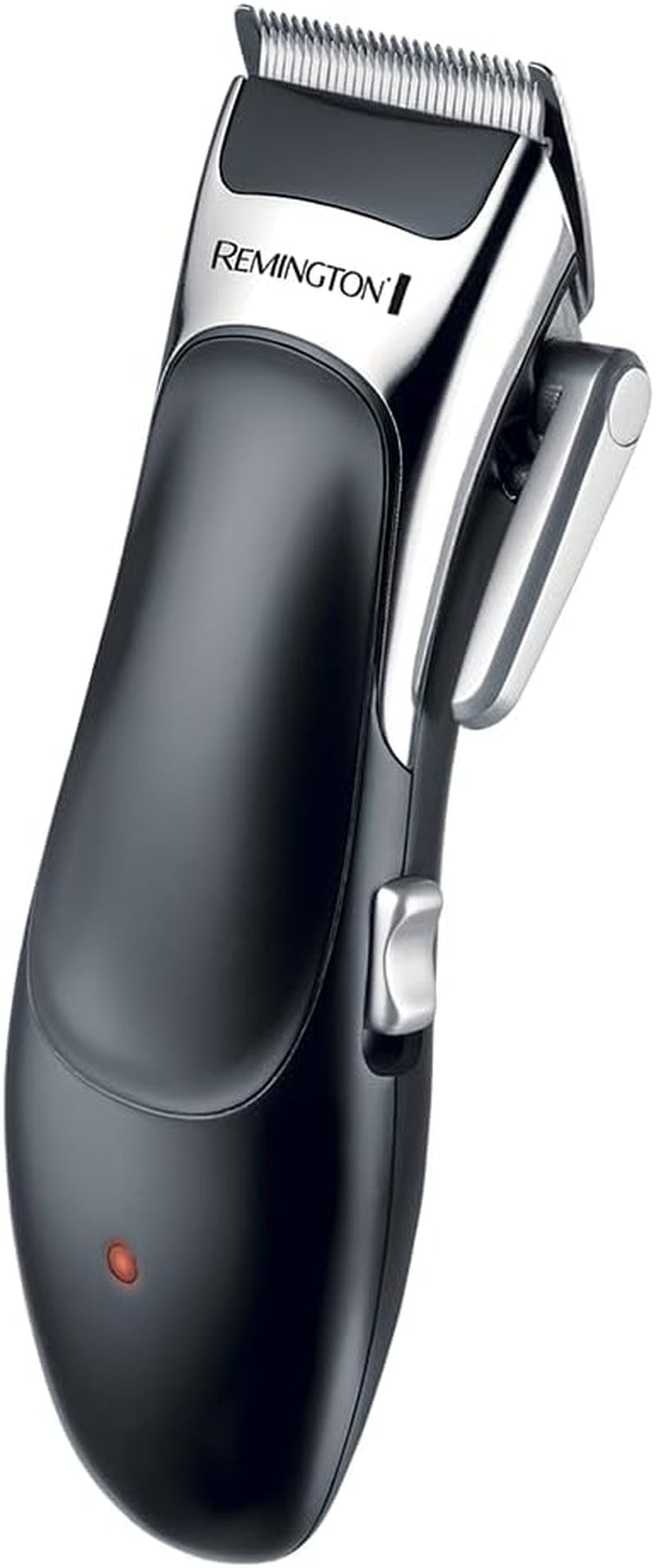 Tondeuse Cheveux [Kit Coiffeur Professionnel] Stylist Noir & Argent (Lames Céramique Auto-Affûtées, Secteur/Sans Fil-Batterie Lithium, 8 Sabots, Mallette Pro + Accessoires) Tondeuse HC363C