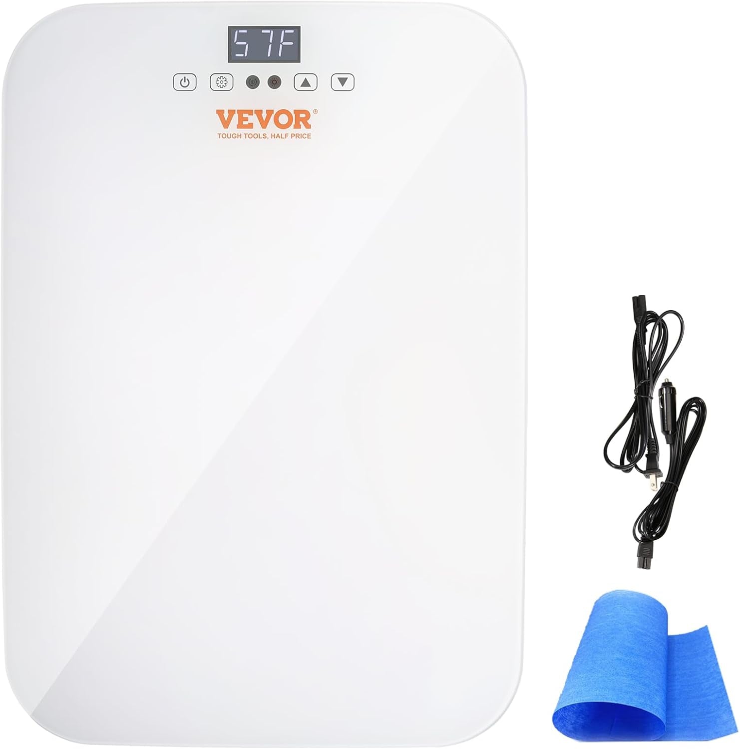 Mini Frigo 20 L 22 Canettes De 330 Ml Mini Réfrigérateur Portable 12 V DC/220 V AC Petit Frigo Cosmétique Mode Chaud/Froid Température -9 À 65 ℃ Pour Aliments Boissons Médicaments Cosmétiques