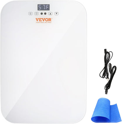 Mini Frigo 20 L 22 Canettes De 330 Ml Mini Réfrigérateur Portable 12 V DC/220 V AC Petit Frigo Cosmétique Mode Chaud/Froid Température -9 À 65 ℃ Pour Aliments Boissons Médicaments Cosmétiques