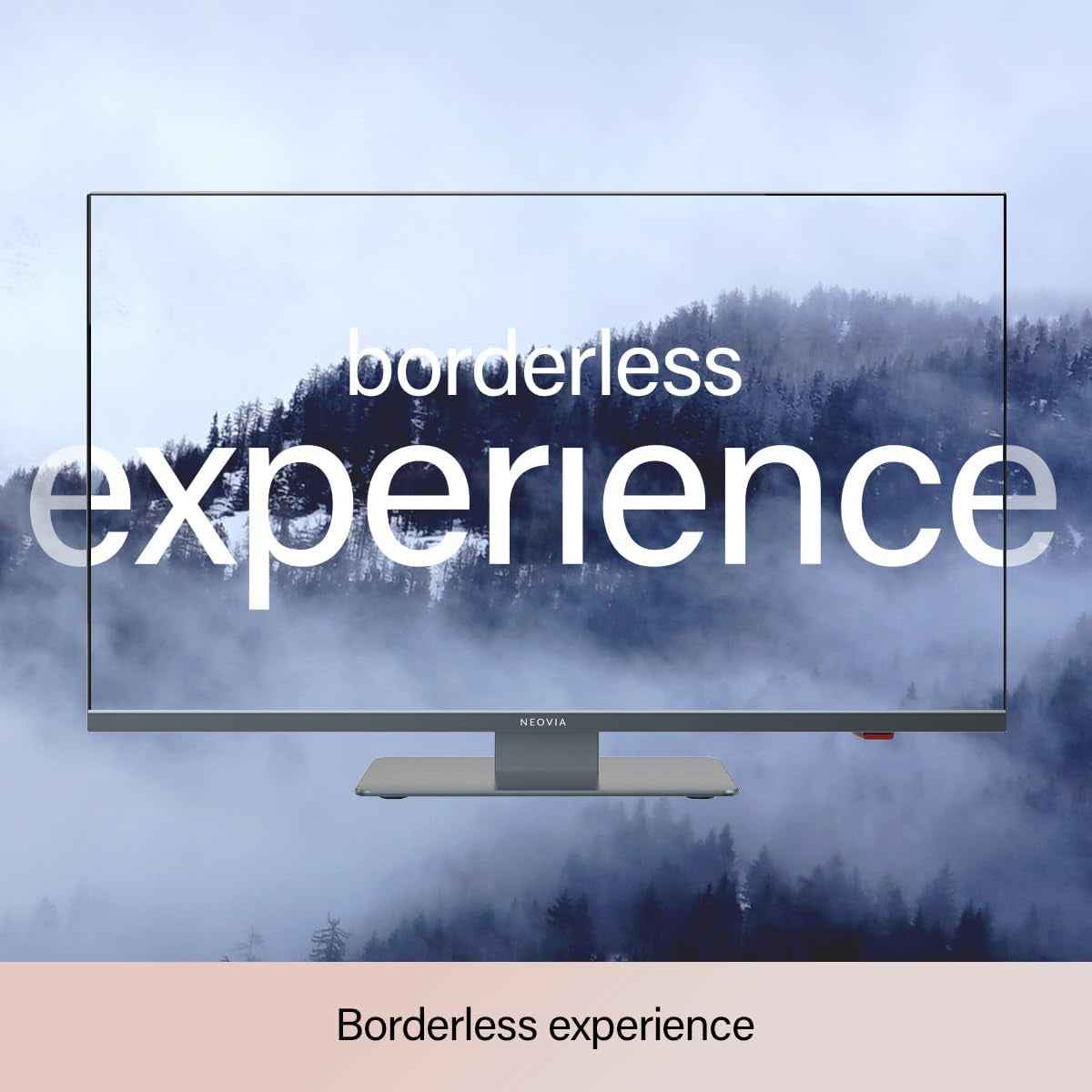 Smart TV 22" (55 Cm) Borderless - Android Connecté Internet Wifi Avec Bluetooth - 12V/24V/220V - Camping Car Camion Fourgon Poids Lourd Caravane Bateau Cuisine - Garantie 2 Ans