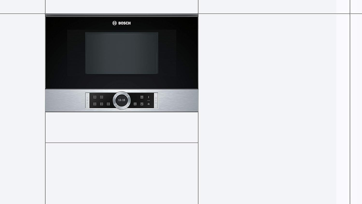 BFL634GS1 - Série 8 - Micro-Ondes Intégrable - 60 X 38 Cm - 21 Litres - Inox