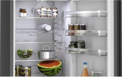 Bosch - KGN39OCAF - Série 4 - Réfrigérateur Avec Congélateur - 203 X 60 Cm - Réfrigérateur (260 L) + Congélateur (103 L) - Collection Green - Total Nofrost - Vitafresh XXL - Ajustement Parfait