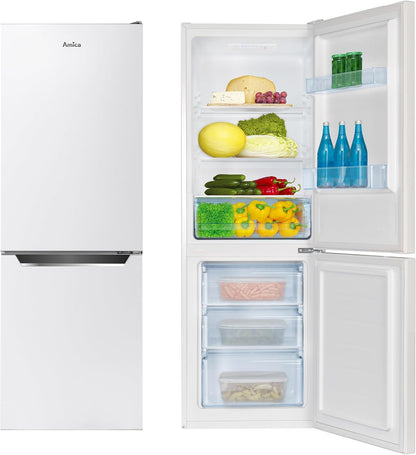 Amica KGCL 386 160 W Réfrigérateur-Congélateur Autoportante 227 L Blanc
