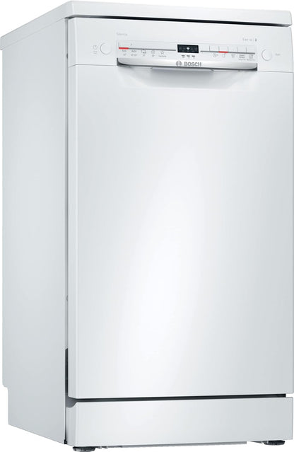 SPS2IKW04E - Série 2 - Lave-Vaisselle Pose-Libre - 45Cm - Home Connect - 9 Couverts - Moteur Ecosilence - Blanc