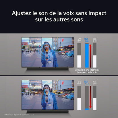 Sony BRAVIA 8 OLED 55 Pouces 4K HDR Google Smart TV |Fonctions Gaming Playstation 5, IMAX Enhanced, Dolby Vision Atmos, Chromecast, Apple Airplay, 120Hz K-55XR83