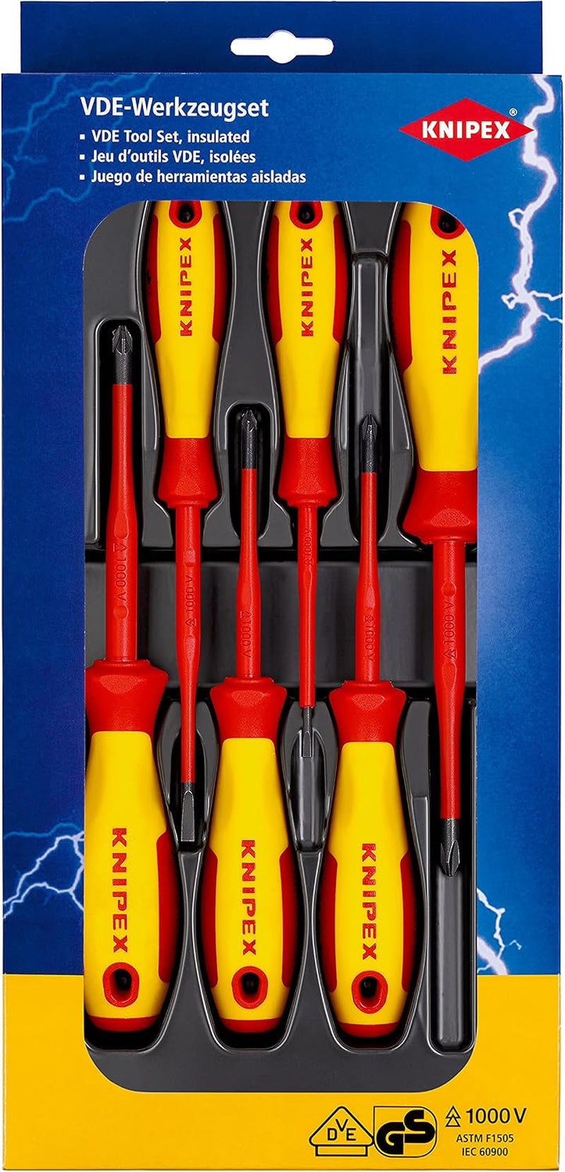 Jeu De Tournevis VDE Fente/Phillips/Pozidriv 6, 00 20 12 V04 | Pièces