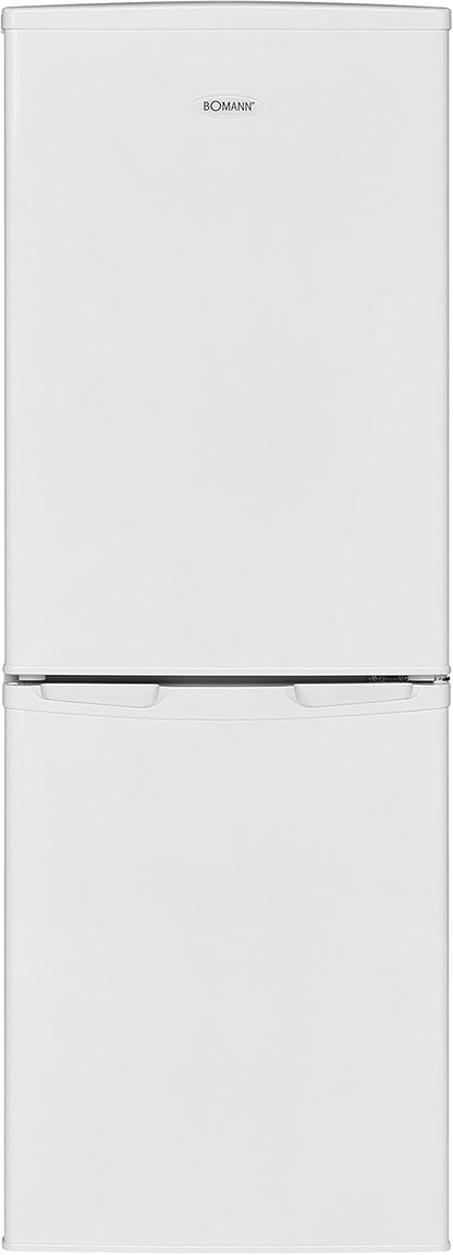 Réfrigérateur - Congélateur Bomann KG 320 - Classe Énergétique A+++ - Hauteur : 143,80 Cm - 163 Kwh/An - Réfrigérateur De 112 Litres - Congélateur De 48 Litres Weiß