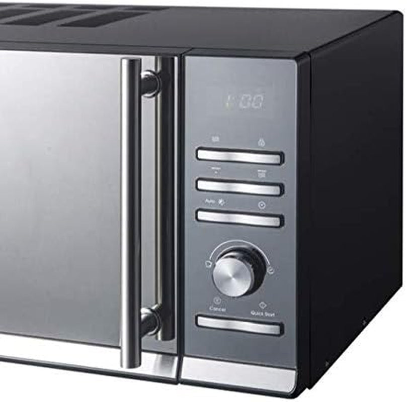 CMGE23BS Micro-Ondes Avec Grill, 23 Litres, Noir Inoxydable