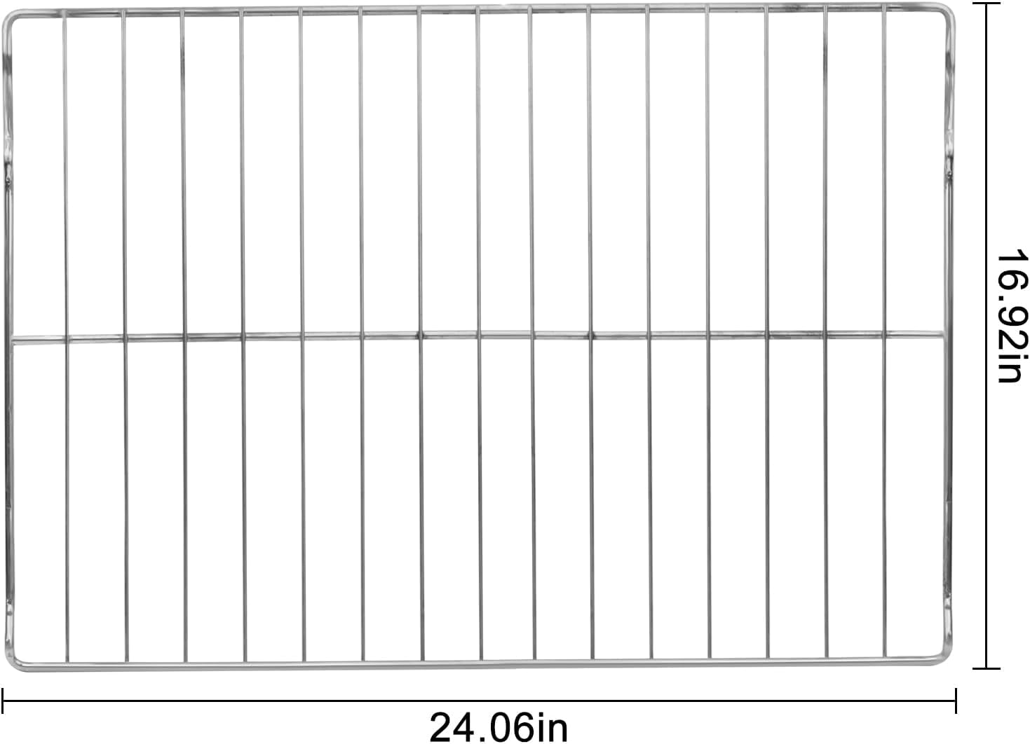 WB48T10063 Lot De 2 Grilles De Rechange Pour Four GE AP4538468, PS2577619, 61 X 43,2 Cm