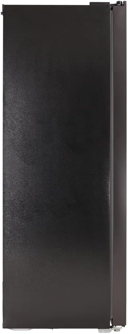 Respekta Réfrigérateur-Congélateur Côte À Côte Avec Distributeur D'Eau En Acier Noir AC178BSWS-18 / H:178 Cm, L:91 Cm/Compartiment Réfrigérateur De 326 L, Congélateur De 174 L, No Frost
