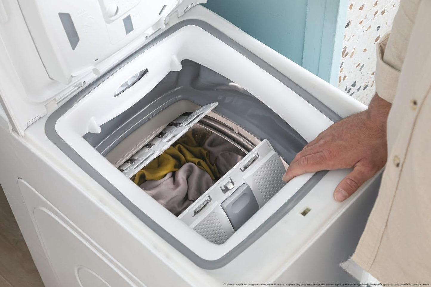 TCA273D2-S Lave Linge Top 7 Kg 1200 Rpm Classe Énergétique D