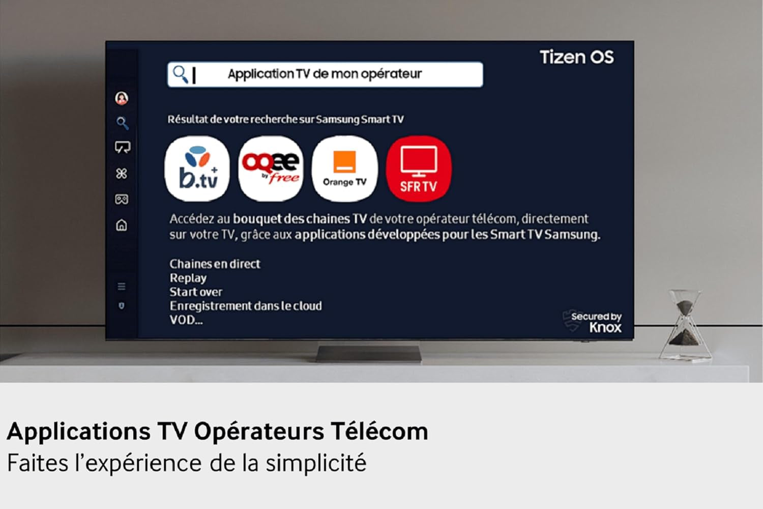 TV AI Mini LED 65 Pouces Neo QLED QN80F 4K Smart TV, Quantum Matrix Core, Processeur NQ4 AI Gen2, Wifi, Airplay, HDR, Q-Symphony, OTS Lite, Knox Security, Gaming Hub, Bixby, Dolby Atmos