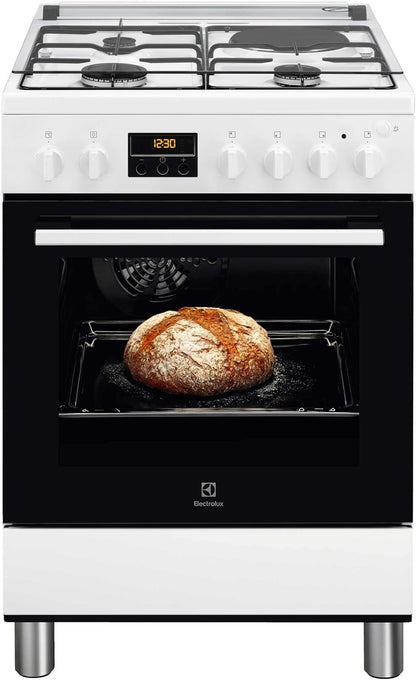 FIN00029 Cuisinière Mixte Gaz/Électrique-4 Foyers-Surroundcook-Lkm648588W