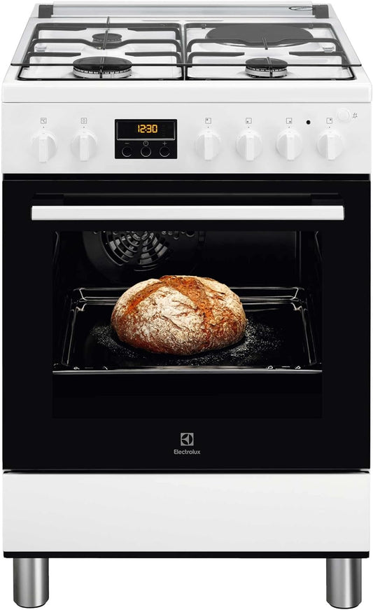 FIN00029 Cuisinière Mixte Gaz/Électrique-4 Foyers-Surroundcook-Lkm648588W