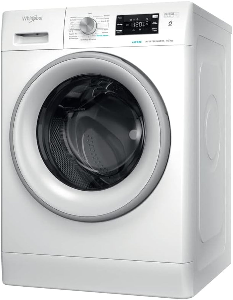 Machine À Laver 10 Kg a 60 Cm Centrifugeuse 1400 Tours Vapeur FFB 1046 SV IT