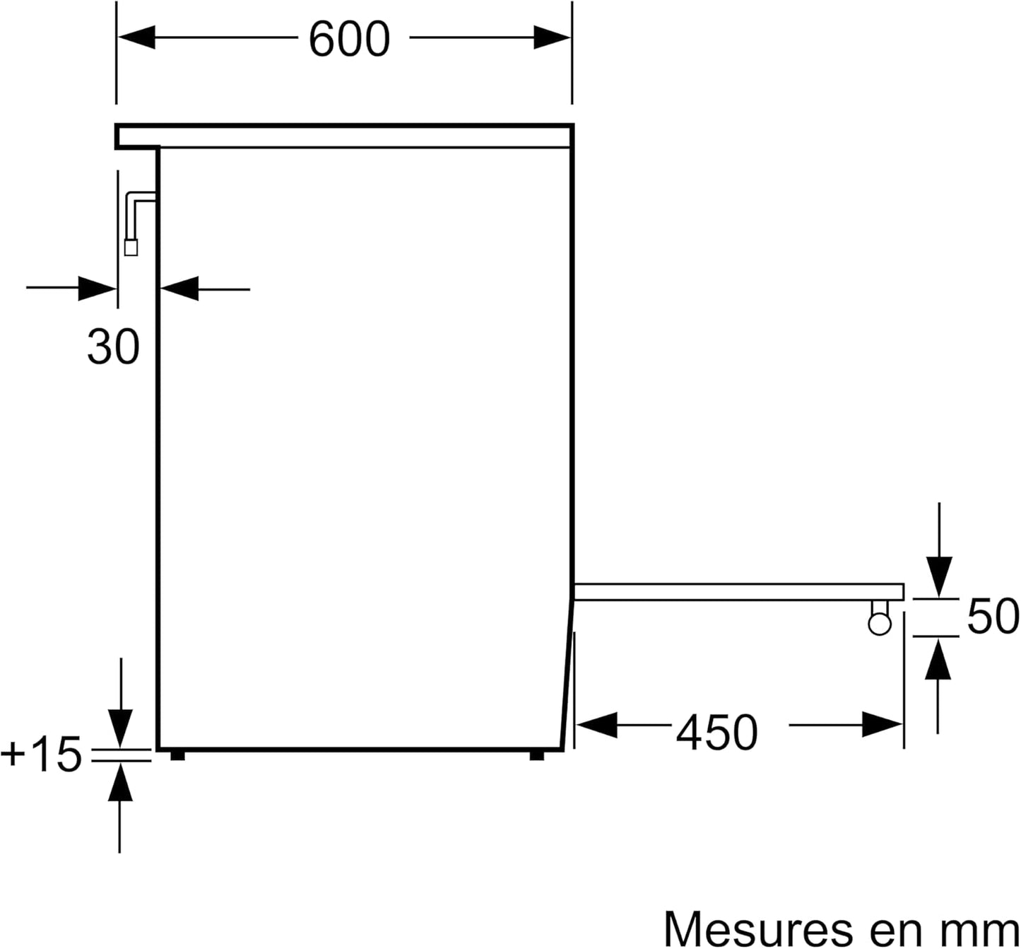 HXS79RJ50 Série 6 - Cuisinière Indépendante À Gaz Et Four Électrique - Pyrolyse - 63L - Inox