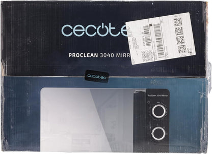 Micro-Ondes Proclean 3040. Capacité De 20 L, Revêtement Ready2Clean, 700 W De Puissance, 6 Niveaux De Fonctionnement, Minuterie 30 Minutes, Mode Décongeler, Finition Noir.