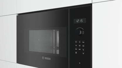 BFL554MB0 - Série 6 - Micro-Ondes Intégrable, 59 X 38 Cm, 25 Litres, Noir