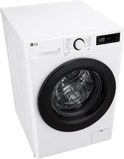 AI DD F4R3013NSWB Machine À Laver Classe a -10%, Charge Avant Série R3, Machine À Laver 13Kg, 1400 Tours, Aiwash, Lavage À La Vapeur, Moteur Direct Drive, Smart Diagnosis, Comptoir, Blanc