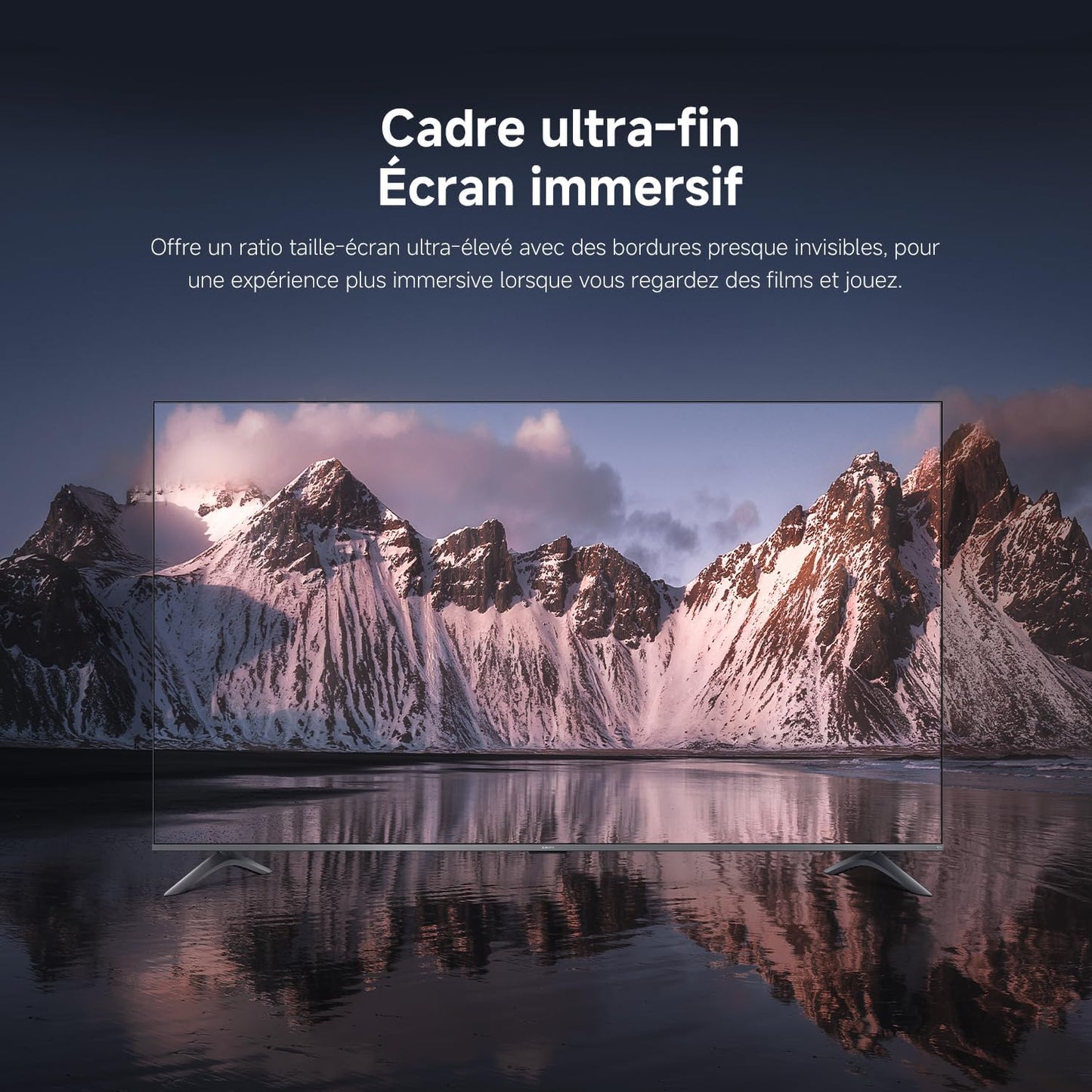 TV F 50, 127 Cm (50 Pouces), 4K UHD, Smart TV, Fire OS8, Contrôle Vocal Alexa, HDR10, MEMC, 60Hz Avec 120Hz Game Boost Mode, 2Go+32Go, Compatible Avec Apple Airplay
