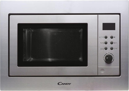 MIC211EX - Micro-Ondes Intégré/Intégré Avec Grill, 20 L, 800 W/1000 W, 8 Programmes Automatiques, Gris