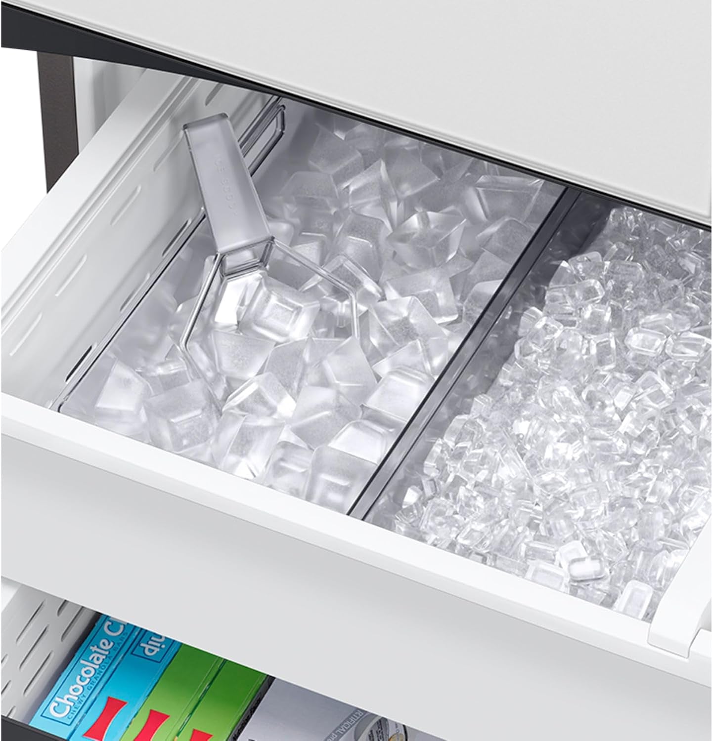 Samsung RF24BB620EB1EF French-Door-Kühlschrank Mit Gefrierfach, 177,8 Cm, 674 L, Smartthings AI Energy Mode, Autofill Water Picher, Dual Ice Maker, Premium Black Steel