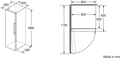 Réfrigérateur 1 Porte  KSV36VLDP