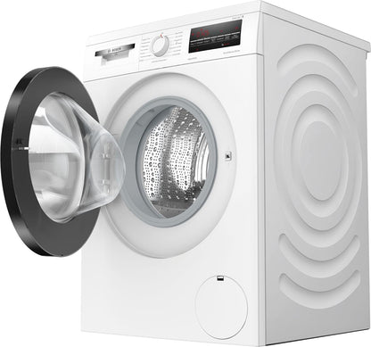 WUU28T48 Série 6 Machine À Laver Encastrable, 1 À 8 Kg, 1400 Tr/Min, Économie D'Énergie Et D'Eau, Speed Perfect Programmes Supplémentaires Pour Le Sport, Les Vêtements Foncés Et Les Vêtements De
